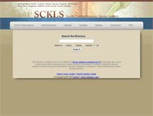 Tablet Screenshot of directory.sckls.info